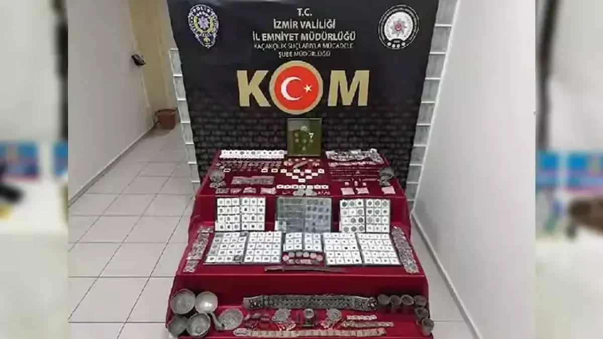Değeri tam 20 milyon lira: İzmir’de tarihi eser baskını! Değeri tam 20 milyon lira: İzmir’de tarihi eser baskını!