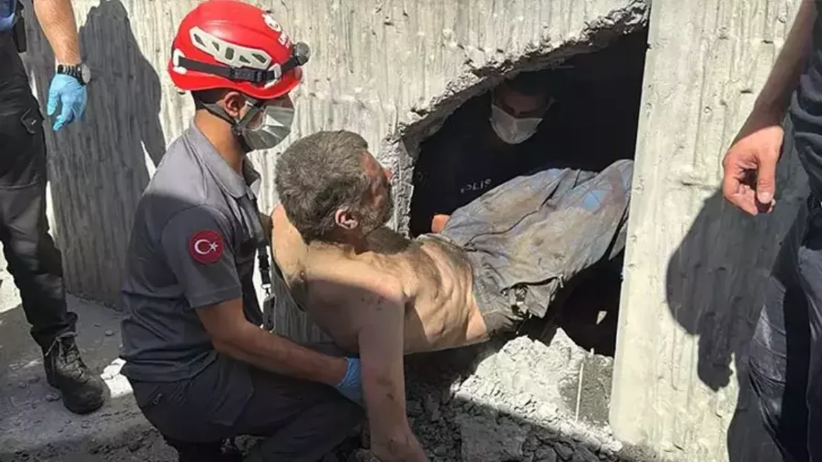 Tünelde günlerce mahsur kalan adam Portekizli turist çıktı! Tünelde günlerce mahsur kalan adam Portekizli turist çıktı!