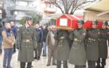 İzmirli Kıbrıs gazisi Salih Akdağ, son yolculuğuna uğurlandı