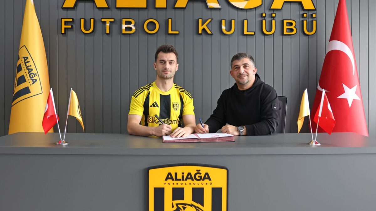 Aliağa FK’da Burak Süleyman imzayı attı