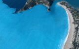Sağanak sonrası Ölüdeniz’de büyüleyici görüntü Sağanak sonrası Ölüdeniz’de büyüleyici görüntü