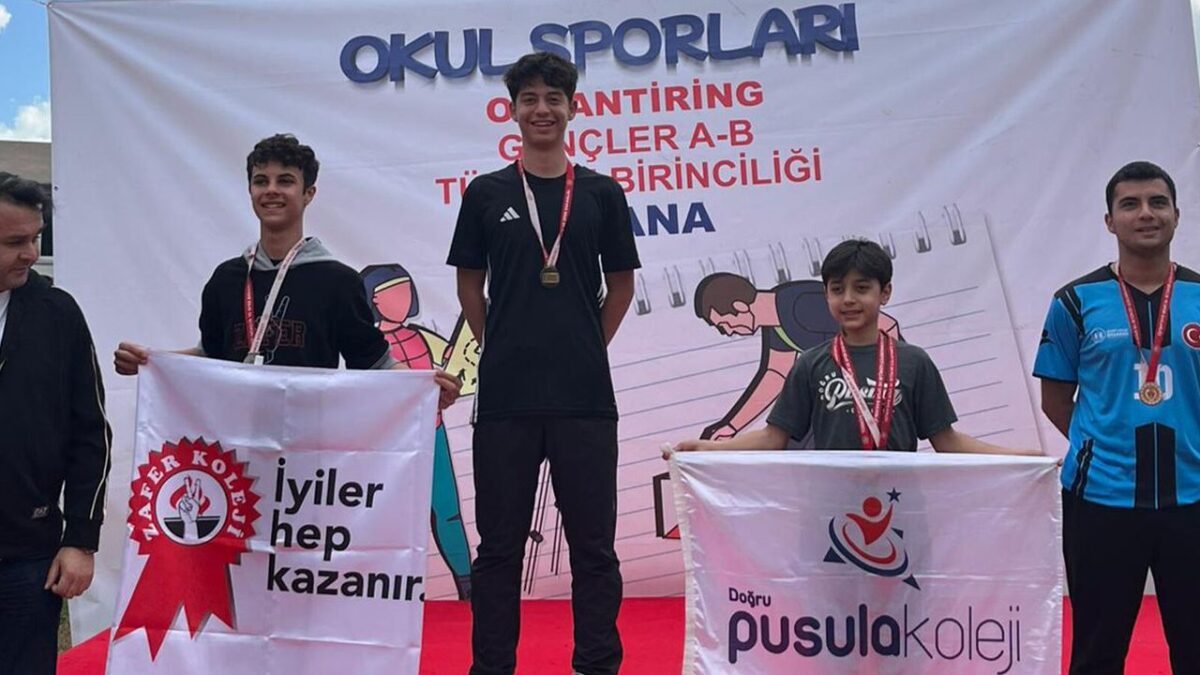 Aliağalı genç sporcu Türkiye Oryantiring şampiyonu oldu