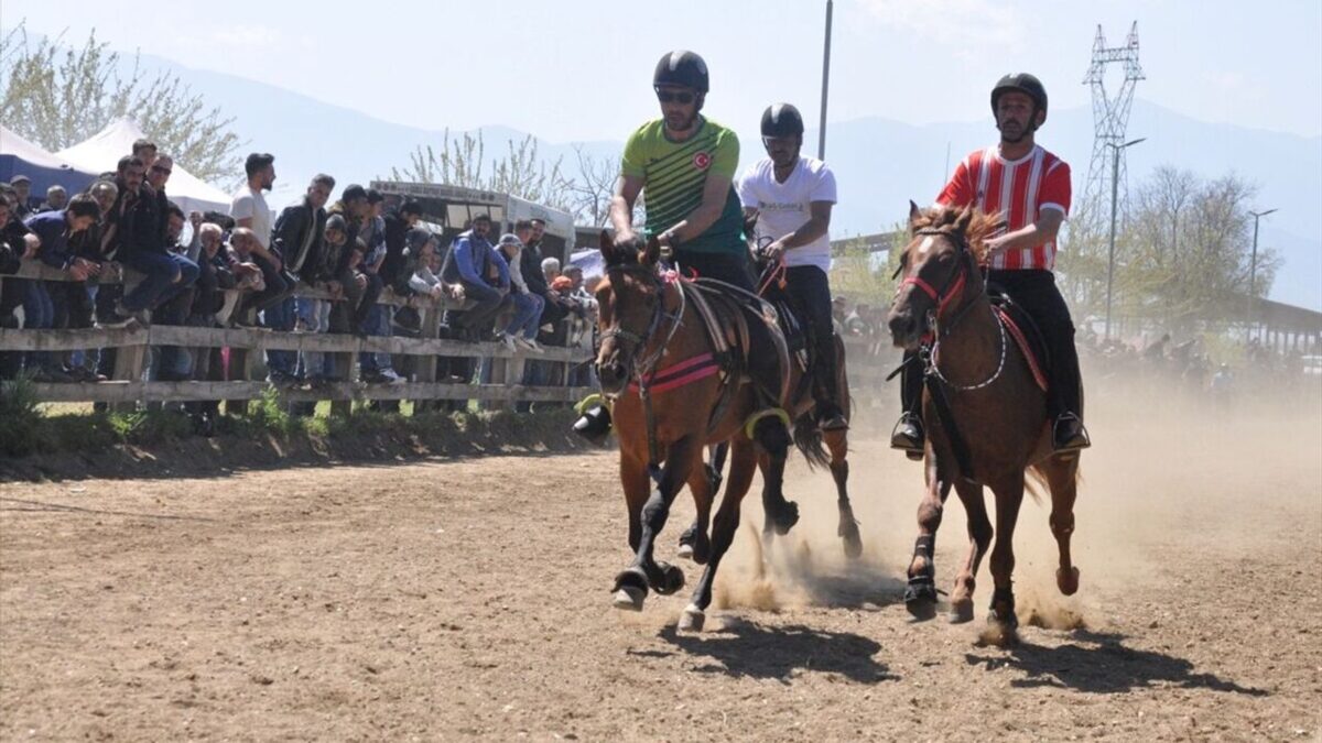 Ödemiş’te rahvan at yarışları düzenlendi Ödemiş’te rahvan at yarışları düzenlendi