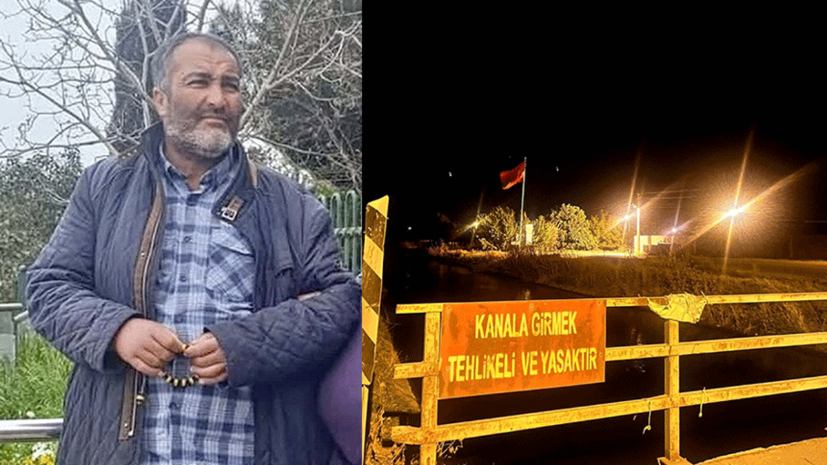Sulama kanalında acı son! Sulama kanalında acı son!