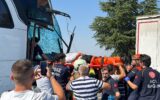 Uşak-İzmir yolundaki kazada şoför tutuklandı! Uşak-İzmir yolundaki kazada şoför tutuklandı!
