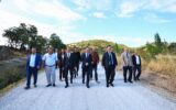 Dutlulu, Demirci’de 12 mahalleyi bağlayan yolu inceledi Dutlulu, Demirci’de 12 mahalleyi bağlayan yolu inceledi